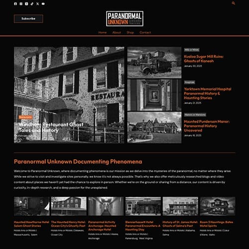 Paranormal Unknown 01